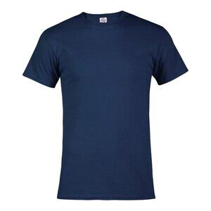 LEONINE Short Sleeve T-shirt In Navy Size Medium‎